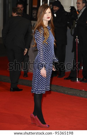 Bonnie Wright arriving for the BAFTA Film Awards 2012 at the Royal Opera House, Covent Garden, London. 12/02/2012  Picture by: Steve Vas / Featureflash