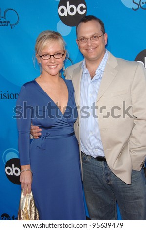 Notes From the Underbelly star RACHAEL HARRIS & husband actor ADAM PAUL at the Disney ABC TV All Star Party at Kidspace in Pasadena. July 19, 2006  Pasadena, CA  2006 Paul Smith / Featureflash
