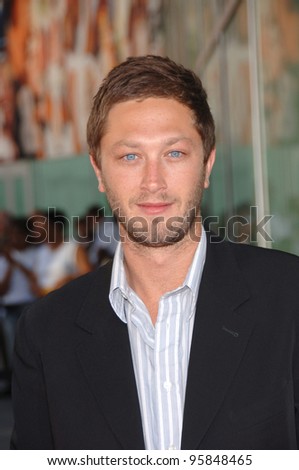 Actor EBON MOSS-BACHRACH at the world premiere, in Hollywood, of his new movie 
