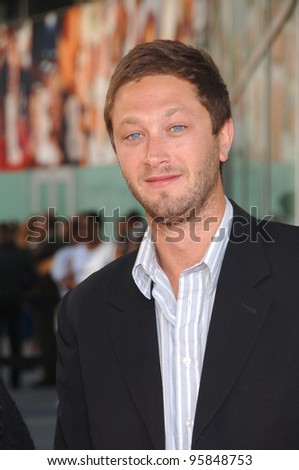 Actor EBON MOSS-BACHRACH at the world premiere, in Hollywood, of his new movie \