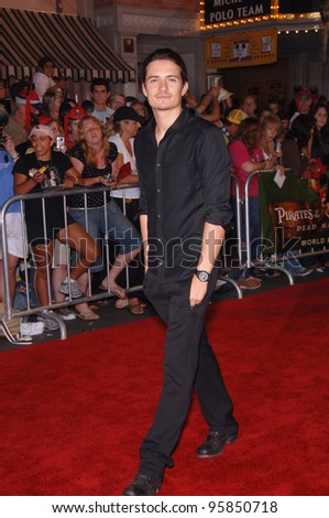 Actor ORLANDO BLOOM at the world premiere of his new movie \