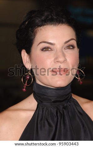 Actress JULIANNA MARGULIES at the Los Angeles premiere of her new movie 