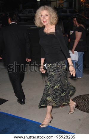 Actress BLYTHE DANNER at the Los Angeles premiere of her new movie \