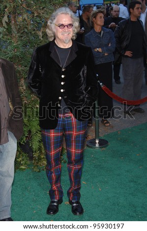 Actor BILLY CONNOLLY at the Los Angeles premiere of his new movie \