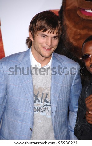 Actor ASHTON KUTCHER at the Los Angeles premiere of his new movie \