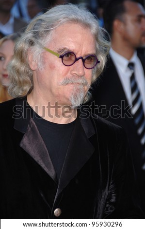Actor BILLY CONNOLLY at the Los Angeles premiere of his new movie \