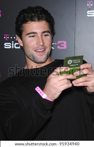 BRODY JENNER at party in Beverly Hills to launch the new limited edition T-Mobile Sidekick 3 designs. October 12, 2006  Los Angeles, CA Picture: Paul Smith / Featureflash