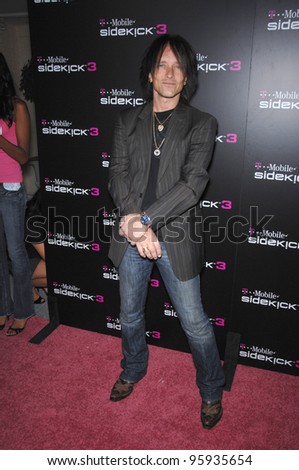 BILLY MORRISON at party in Beverly Hills to launch the new limited edition T-Mobile Sidekick 3 designs. October 12, 2006  Los Angeles, CA Picture: Paul Smith / Featureflash