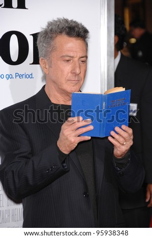 DUSTIN HOFFMAN at the Los Angeles premiere of his new movie \