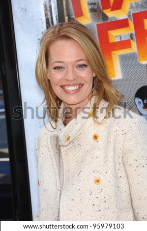 stock photo JERI RYAN at the world premiere of Happy Feet at