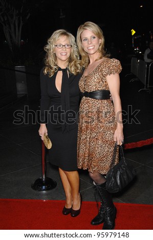 CHERYL HINES (right) & RACHAEL HARRIS at the Los Angeles premiere of Harris\' new movie \