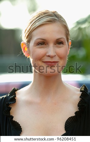 Actress KELLY RUTHERFORD, star of TV series \