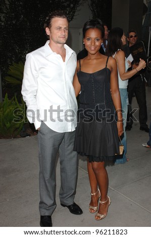 Actress KERRY WASHINGTON & actor DAVID MOSCOW at the Los Angeles premiere of movie Hustle & Flow at the Cinerama Dome, Hollywood. July 20, 2005  Los Angeles, CA  2005 Paul Smith / Featureflash