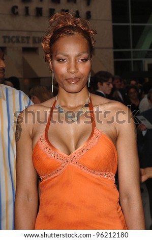 NONA GAYE at the Los Angeles premiere of movie Hustle & Flow at the Cinerama Dome, Hollywood. July 20, 2005  Los Angeles, CA  2005 Paul Smith / Featureflash