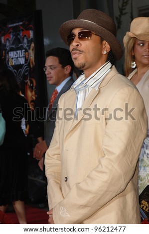 Rapper LUDACRIS at the Los Angeles premiere of his new movie Hustle & Flow at the Cinerama Dome, Hollywood. July 20, 2005  Los Angeles, CA  2005 Paul Smith / Featureflash