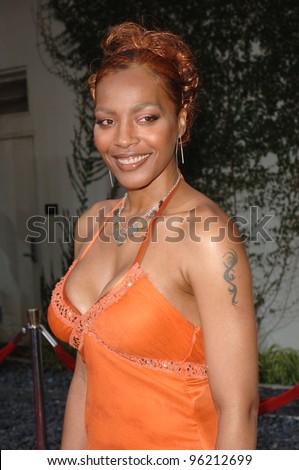 NONA GAYE at the Los Angeles premiere of movie Hustle & Flow at the Cinerama Dome, Hollywood. July 20, 2005  Los Angeles, CA  2005 Paul Smith / Featureflash