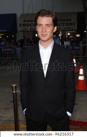Actor CILLIAN MURPHY at the Los Angeles premiere of his new movie Red Eye. August 4, 2005 Los Angeles, CA  2005 Paul Smith / Featureflash