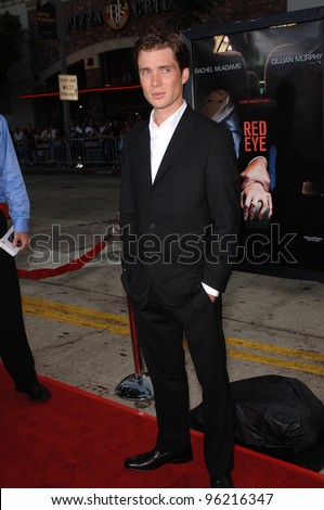 Actor CILLIAN MURPHY at the Los Angeles premiere of his new movie Red Eye. August 4, 2005 Los Angeles, CA  2005 Paul Smith / Featureflash