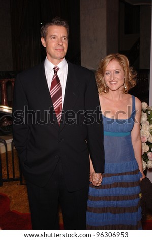 Actor KYLE SECOR & wife at premiere screening for ABC TV\'s new series Commander in Chief. September 21, 2005  Beverly Hills, CA  2005 Paul Smith / Featureflash