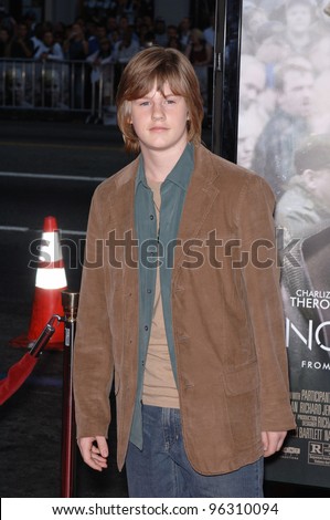 Actor THOMAS CURTIS at the Los Angeles premiere of his new movie North Country. October 10, 2005 Los Angeles, CA.  2005 Paul Smith / Featureflash