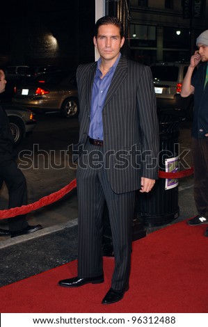 Actor JIM CAVIEZEL at a tribute concert, 