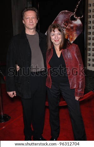 Actor CHRIS COOPER & wife MARIANNE at the world premiere, in Hollywood, of his new movie Jarhead. October 27, 2005  Los Angeles, CA.  2005 Paul Smith / Featureflash
