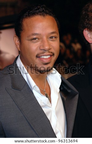 Actor TERRENCE HOWARD at the world premiere, in Hollywood, of his new movie Get Rich or Die Tryin\'. November 2, 2005  Los Angeles, CA.  2005 Paul Smith / Featureflash