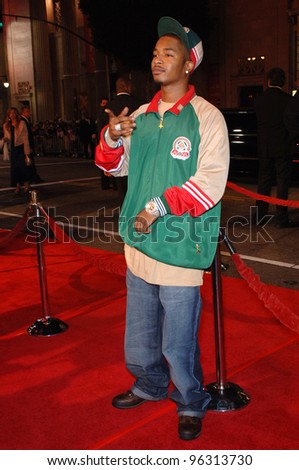 CHINGY at the world premiere, in Hollywood, of Get Rich or Die Tryin\'. November 2, 2005  Los Angeles, CA.  2005 Paul Smith / Featureflash