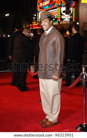 Actor RUSSELL HORNSBY at the world premiere, in Hollywood, of his new movie Get Rich or Die Tryin'. November 2, 2005  Los Angeles, CA.  2005 Paul Smith / Featureflash