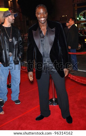 Actor ADEWALE AKINNUOYE-AGBAJE at the world premiere, in Hollywood, of his new movie Get Rich or Die Tryin\'.  November 2, 2005  Los Angeles, CA.  2005 Paul Smith / Featureflash