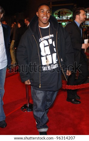 Rapper LIL SCRAPPY at the world premiere, in Hollywood, of Get Rich or Die Tryin\'.  November 2, 2005  Los Angeles, CA.  2005 Paul Smith / Featureflash