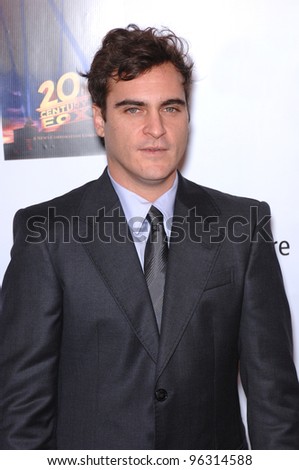 Actor JOAQUIN PHOENIX at a celebrity screening, in Beverly Hills, for his new movie Walk the Line. November 10, 2005 Beverly Hills, CA.  2005 Paul Smith / Featureflash