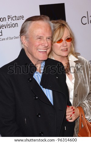 Actor ROBERT CULP & wife at a celebrity screening, in Beverly Hills, for Walk the Line. November 10, 2005 Beverly Hills, CA.  2005 Paul Smith / Featureflash