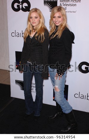 Singers ALY & A.J. MICHALKA at a celebrity screening, in Beverly Hills, for Walk the Line. November 10, 2005 Beverly Hills, CA.  2005 Paul Smith / Featureflash