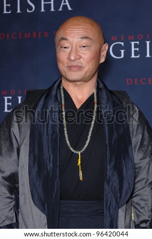 Actor CARY TAGAWA at the Los Angeles premiere of his new movie Memoirs of a Geisha. December 4, 2005  Los Angeles, CA.  2005 Paul Smith / Featureflash