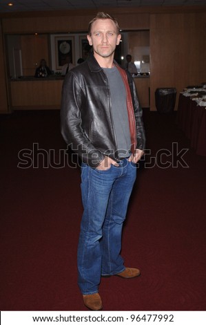Actor DANIEL CRAIG (the new James Bond) at an industry screening for his new movie Munich. December 20, 2005.  Beverly Hills, CA  2005 Paul Smith / Featureflash