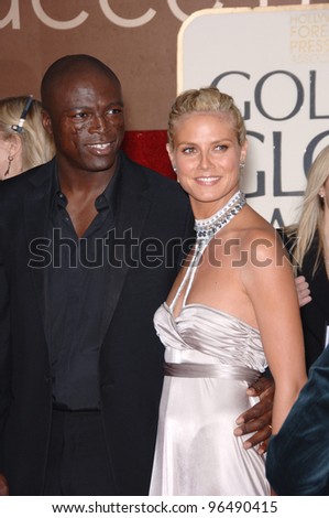 SEAL & HEIDI KLUM at the 63rd Annual Golden Globe Awards at the Beverly Hilton Hotel. January 16, 2006  Beverly Hills, CA  2006 Paul Smith / Featureflash