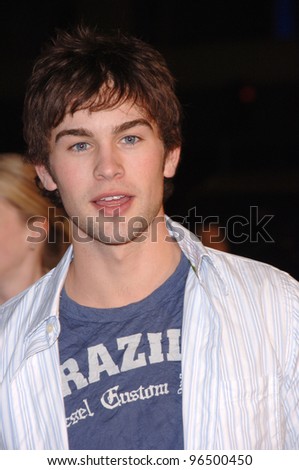 CHACE CRAWFORD at the world premiere of Firewall at the Grauman\'s Chinese Theatre, Hollywood. February 2, 2006  Los Angeles, CA.  2006 Paul Smith / Featureflash
