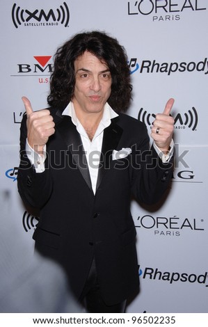 KISS star PAUL STANLEY at music mogul Clive Davis\' annual pre-Grammy party at the Beverly Hilton Hotel. February 7, 2006  Beverly Hills, CA  2006 Paul Smith / Featureflash