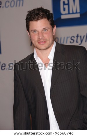 98 Degrees star NICK LACHEY at General Motors Annual ten Event in Los Angeles. February 28, 2006  Los Angeles, CA.  2006 Paul Smith / Featureflash