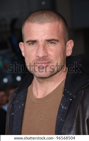 Prison Break star DOMINIC PURCELL at the world premiere of \