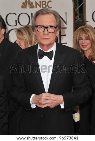Bill Nighy at the 69th Golden Globe Awards at the Beverly Hilton Hotel. January 15, 2012  Beverly Hills, CA Picture: Paul Smith / Featureflash