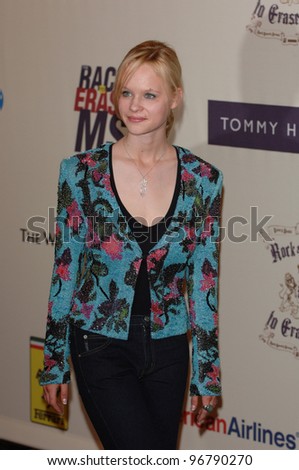 Actress THORA BIRCH at the 12th Annual Race to Erase MS Gala themed 