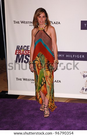 Actress MELISSA RIVERS at the 12th Annual Race to Erase MS Gala themed 