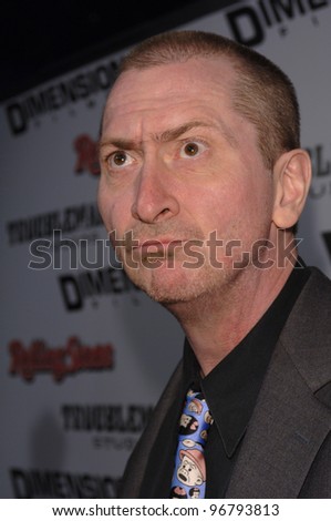Director/creator FRANK MILLER at the Los Angeles premiere of his new movie Sin City. March 28, 2005 Los Angeles, CA.  2005 Paul Smith / Featureflash