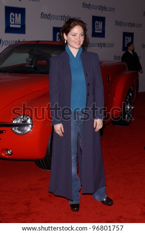 Feb 22, 2005: Los Angeles, CA: Actress ERIKA CHRISTENSEN at General Motors 4th Annual 
