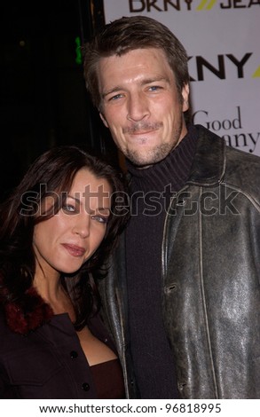 Dec 6, 2004; Los Angeles, CA: Actor NATHAN FILLIAN & date at the world premiere of In Good Company, at the Grauman's Chinese Theatre, Hollywood.