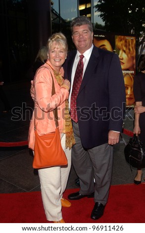 Actress DIANE LADD & husband ROBERT HUNTER at the Los Angeles premiere of We Don't Live Here Anymore. August 5, 2004