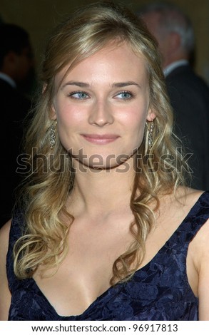 Actress DIANE KRUGER at the world premiere, in Hollywood, of her new movie Wicker Park. August 31, 2004