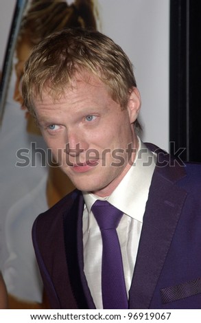 Actor PAUL BETTANY at the world premiere, in Beverly Hills, of his new movie romantic tennis comedy Wimbledon. September 13, 2004